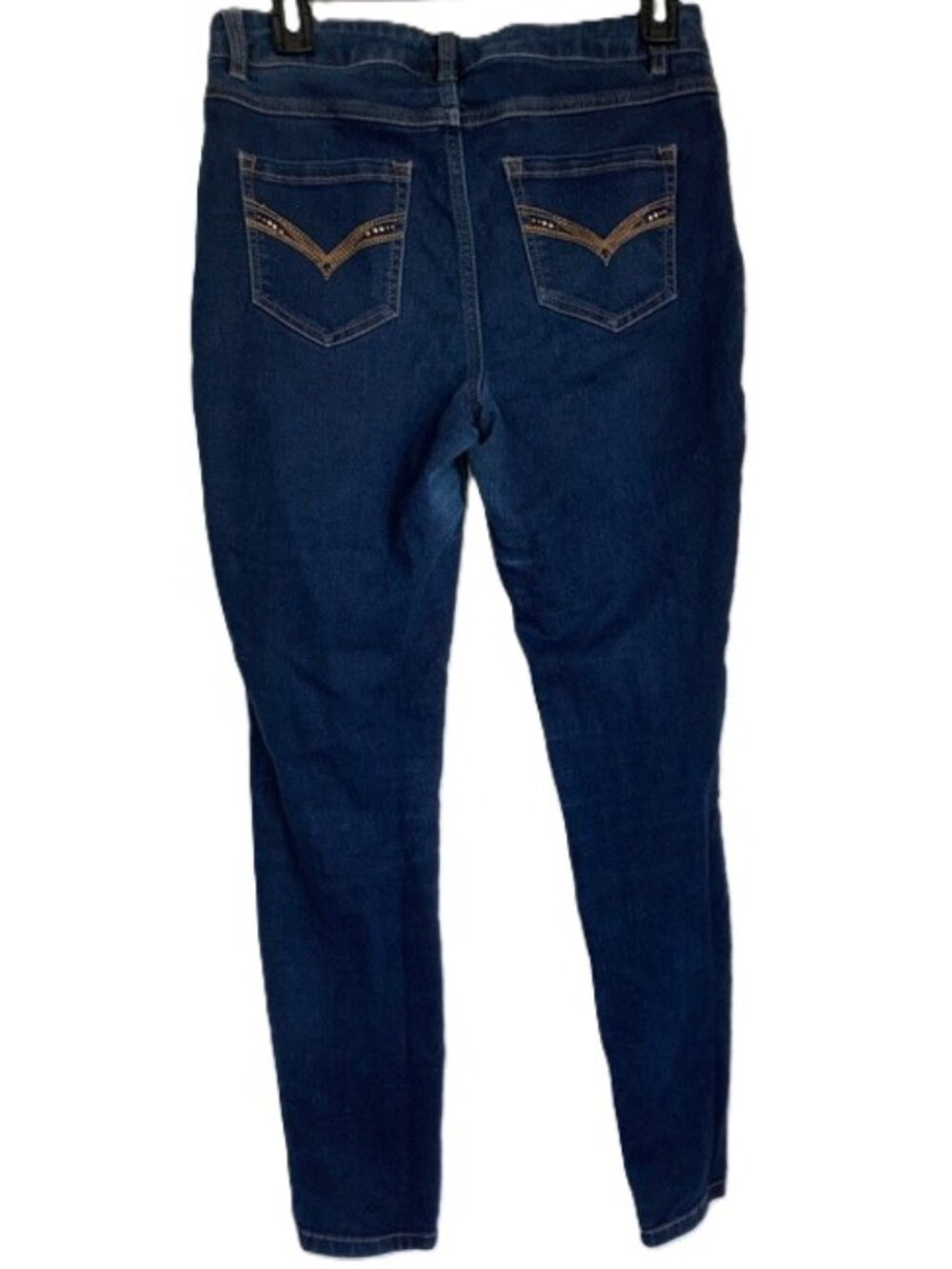 d.jeans Skinny Denim Stretch Deep Indigo Jeans Womenās 6P Petite